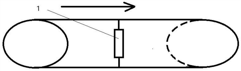 A device for detecting the working condition of water pipes