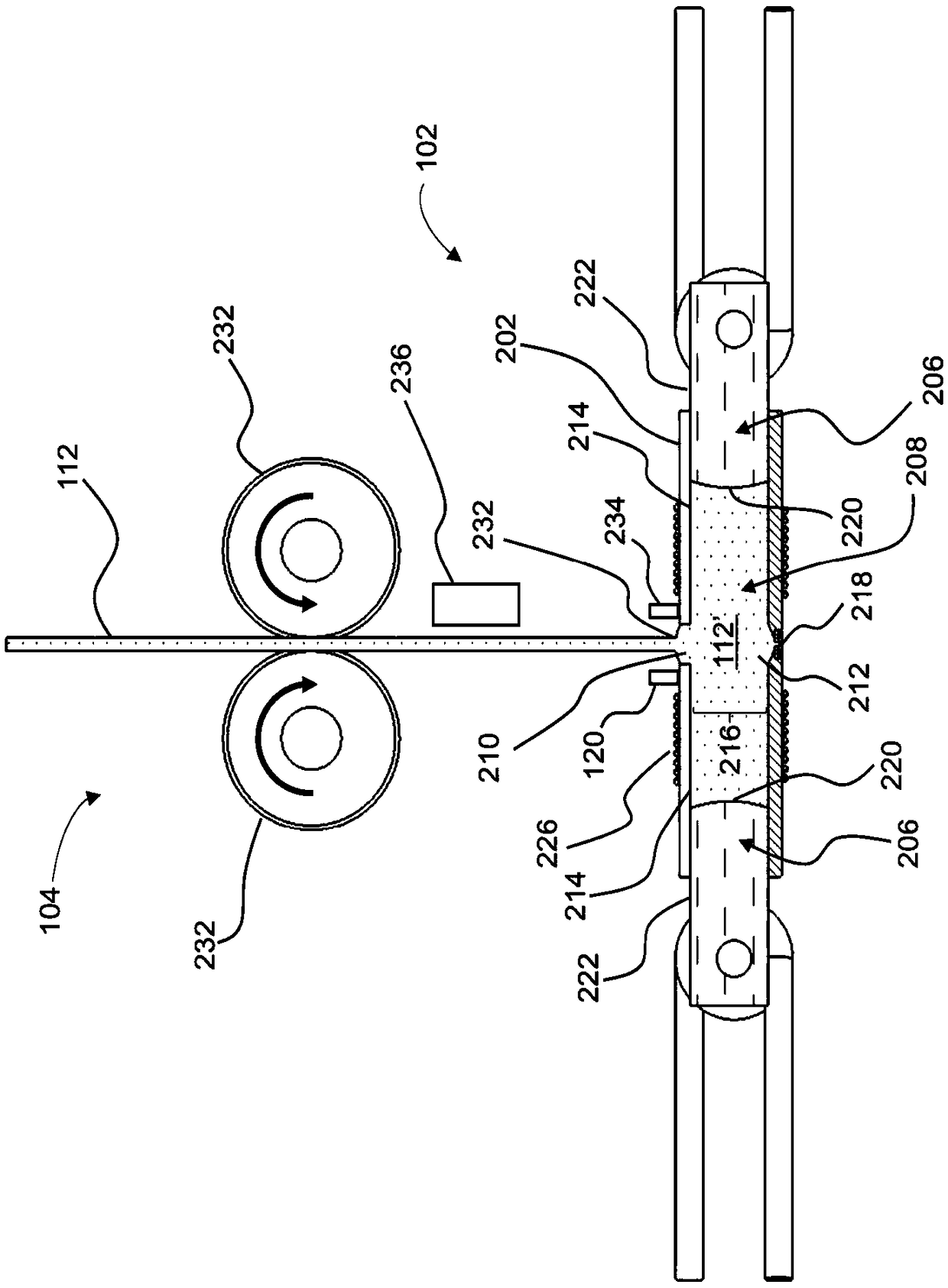 Magnetohydrodynamic deposition of metal in manufacturing