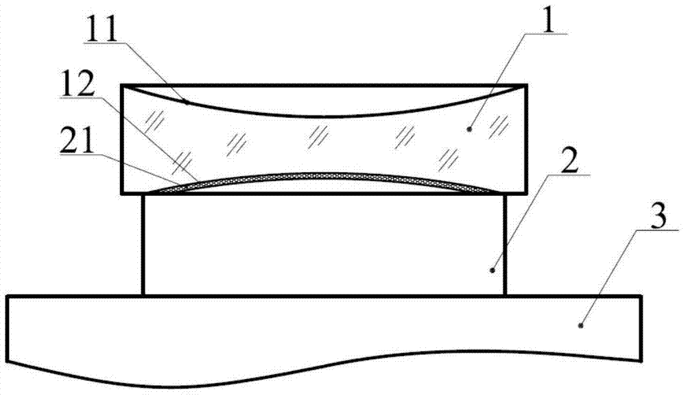 Method for automatically compensating pose errors in machining process of optical element