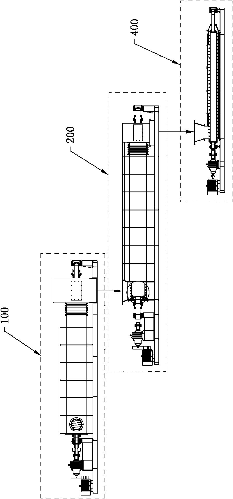 Garbage thermal cracking machine