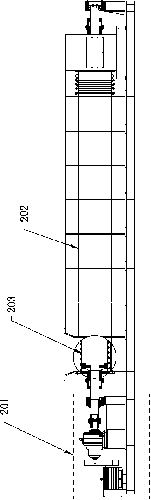 Garbage thermal cracking machine