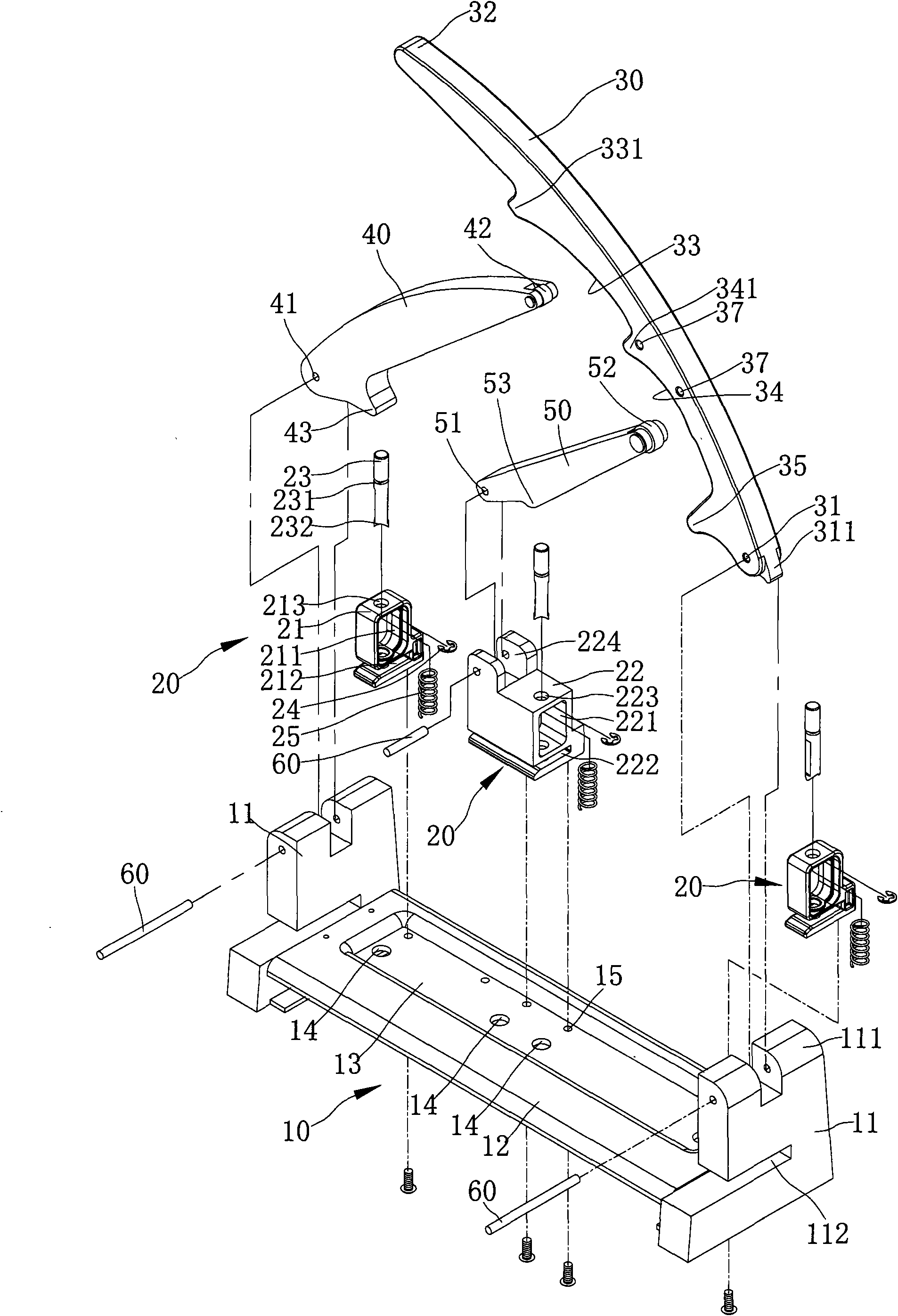 Labor-saving heavy duty punch