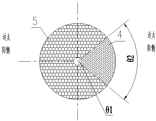 A tower-type solar thermal power generation system based on a cavity-column collector