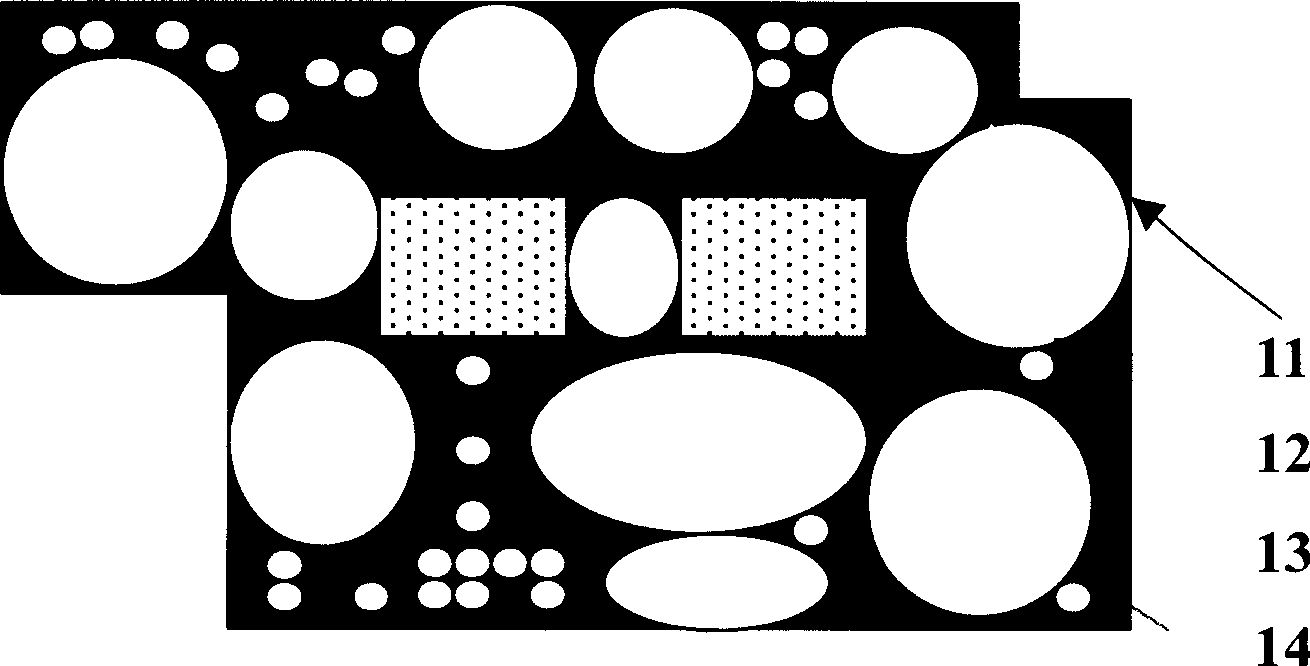 Quick forming method by adoption of projection technique