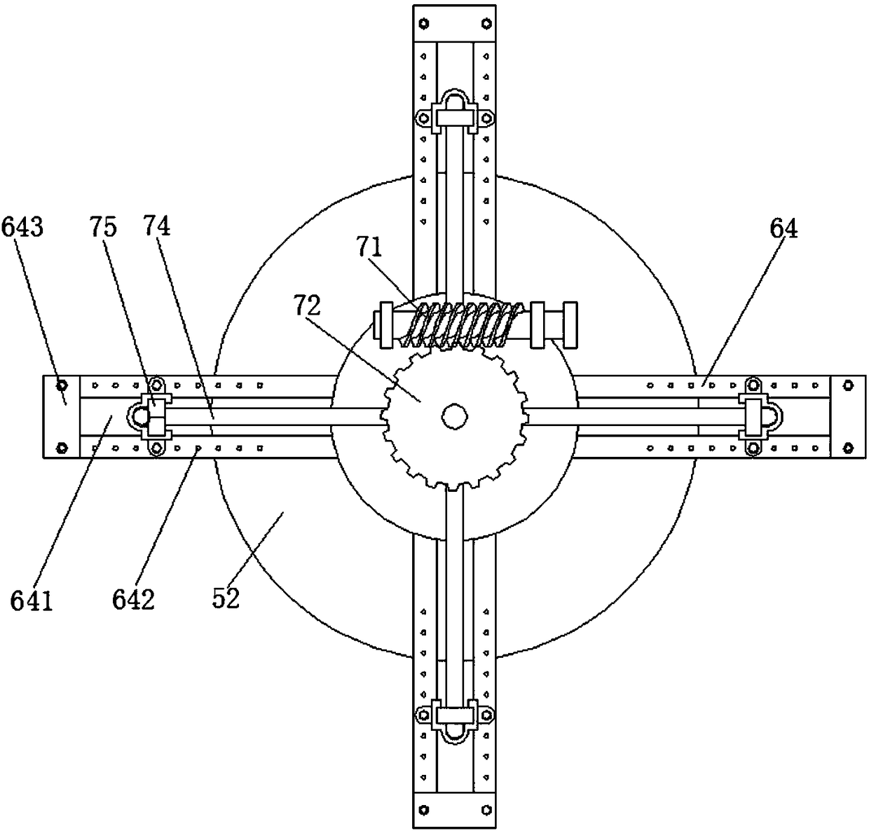 Leakage point detecting device for graphite heat exchanger