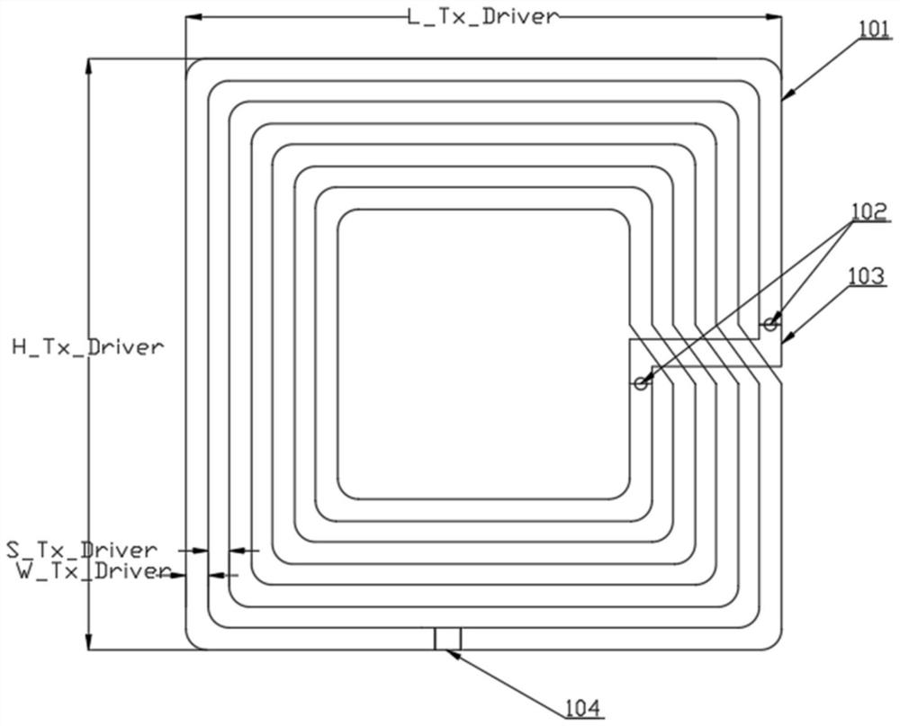 Transmitting antenna for improving degree of freedom and distance in magnetic resonance wireless power transmission