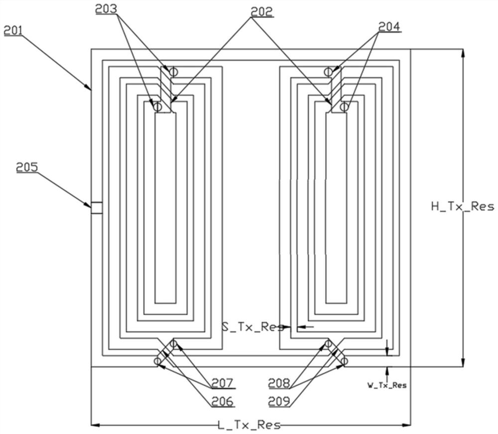 Transmitting antenna for improving degree of freedom and distance in magnetic resonance wireless power transmission