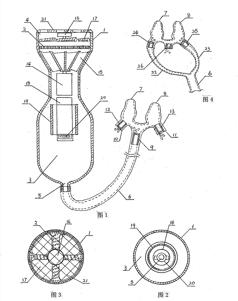 Snorting type air purifier