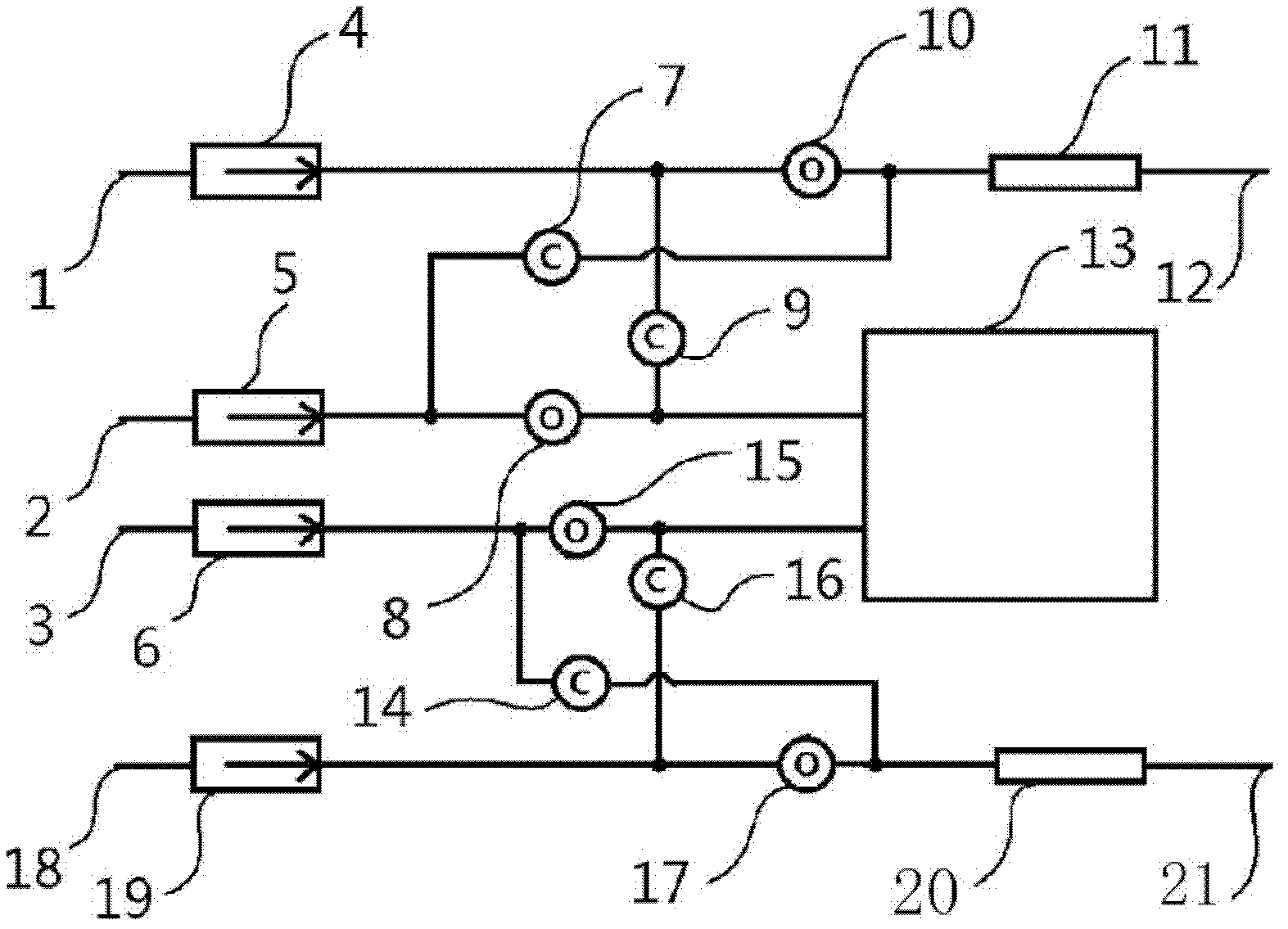 Semiconductor film growth control device and semiconductor film growth control method