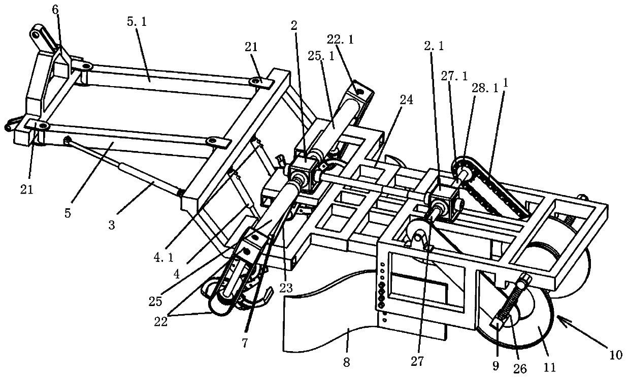 Eccentric-vibration-compacting paddy field one-sided and two-sided ridger