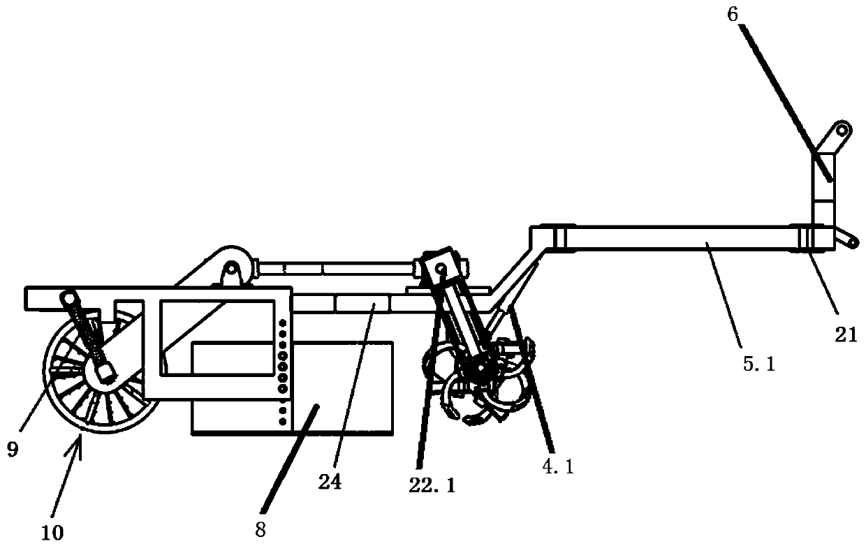 Eccentric-vibration-compacting paddy field one-sided and two-sided ridger