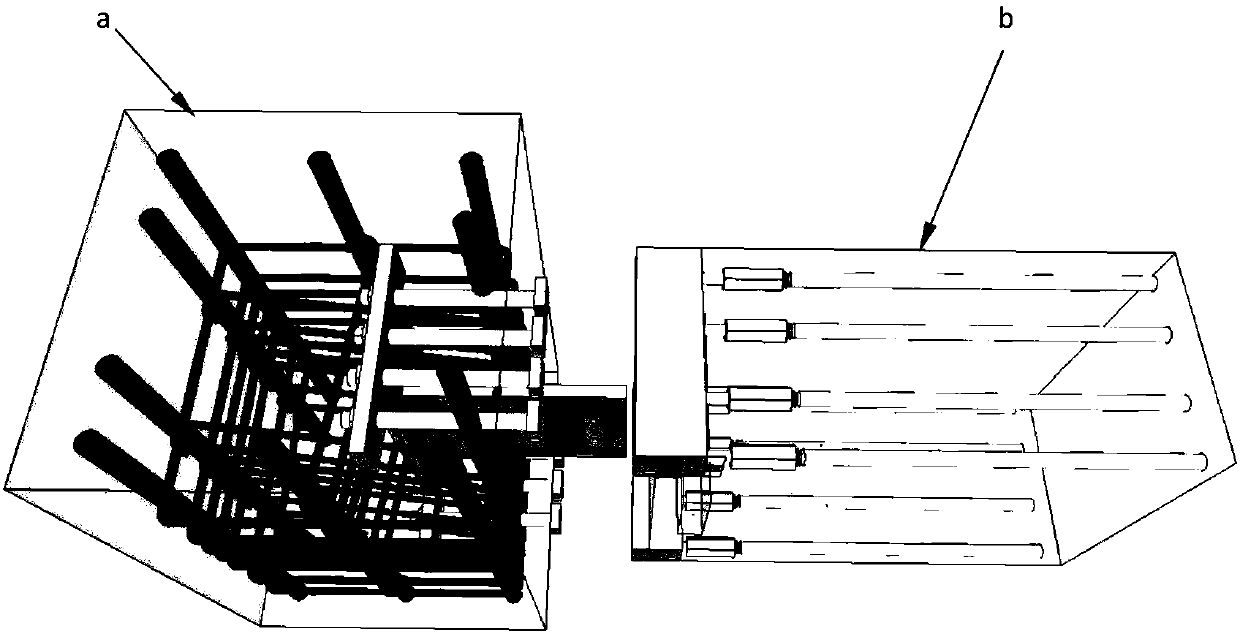 Full-fabricated concrete beam-column connector based on energy dissipation pieces and shearing resistance pieces and beam-column connecting method