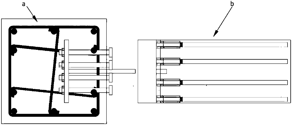 Full-fabricated concrete beam-column connector based on energy dissipation pieces and shearing resistance pieces and beam-column connecting method