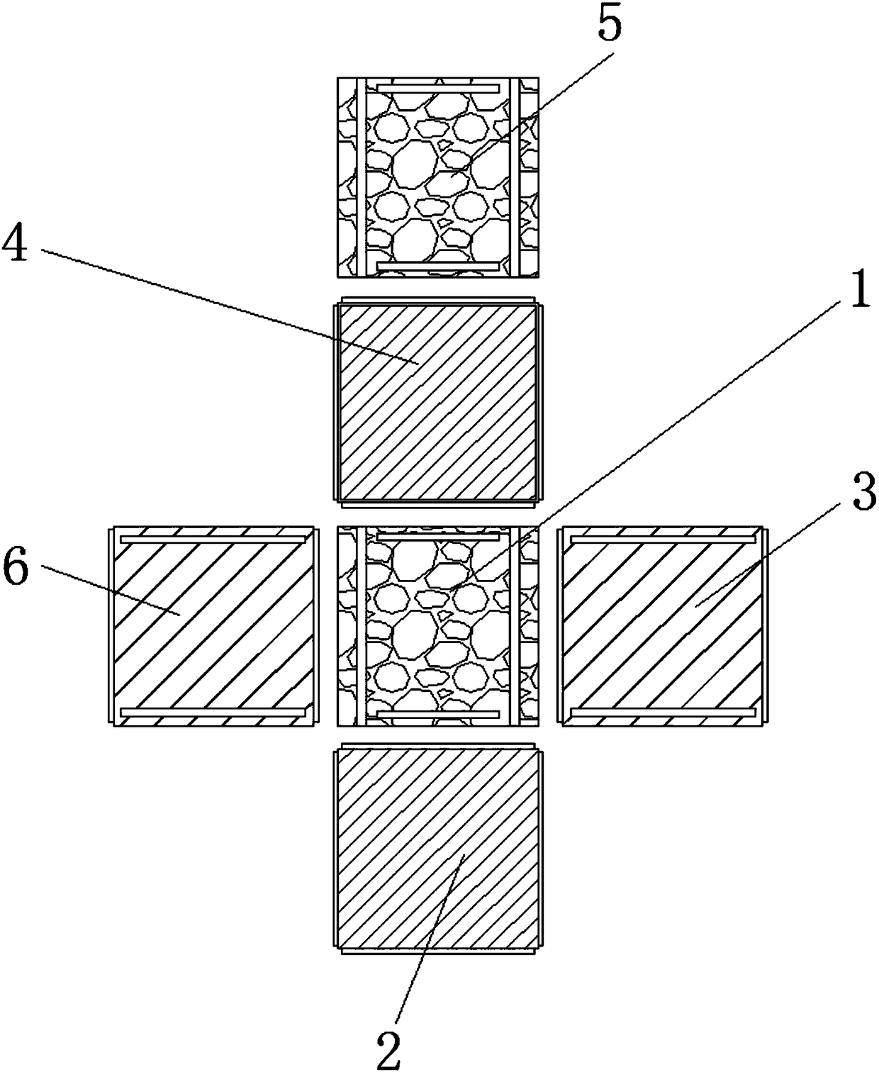 Assembly type model for circuit layout