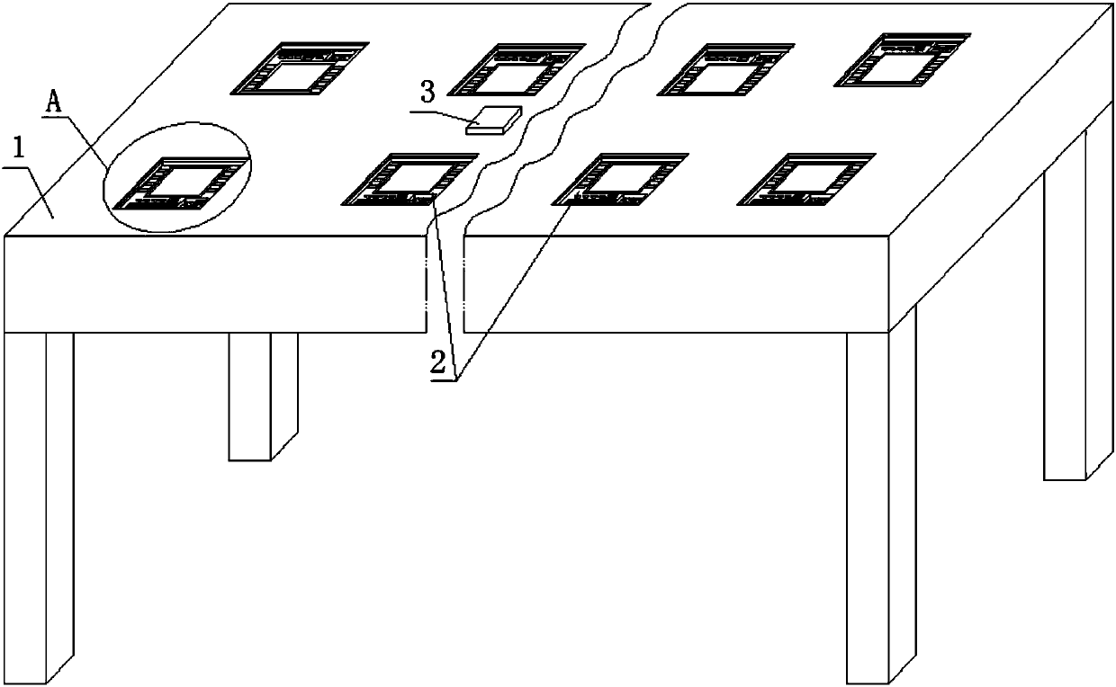 Desktop conference system and control method thereof