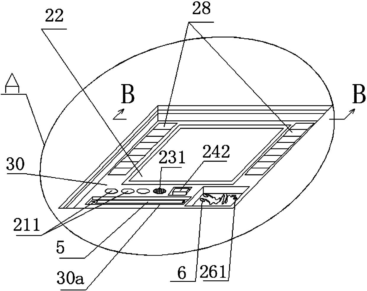 Desktop conference system and control method thereof