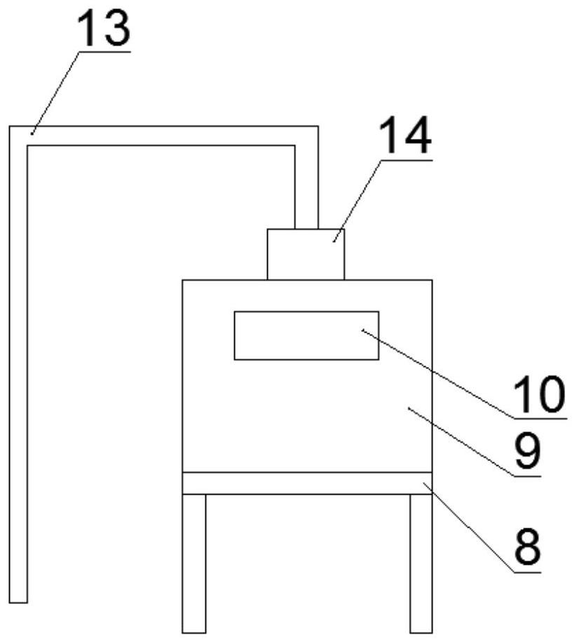 Preparation method and device for desalted larvae of small yellow croakers