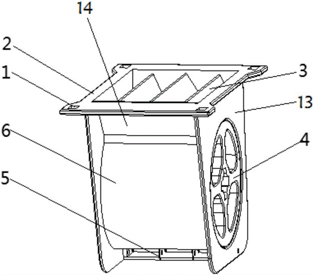 Indented precise seed metering device specially used for sowing wheat