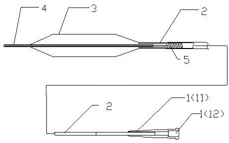 Elastic adjustable type single-cavity balloon dilation catheter