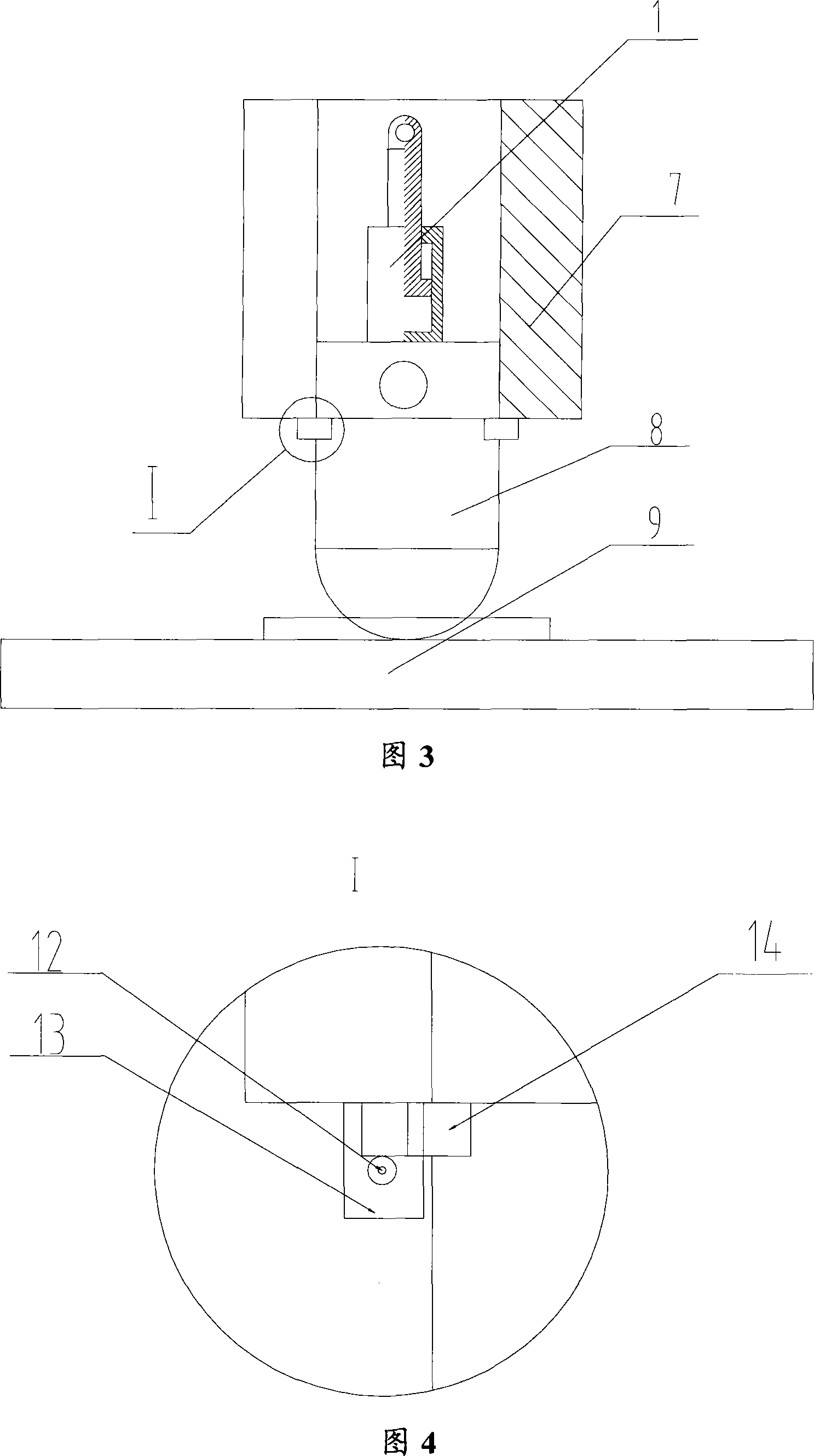 Movable hoisting device supporting leg and movable hoisting device with the supporting leg