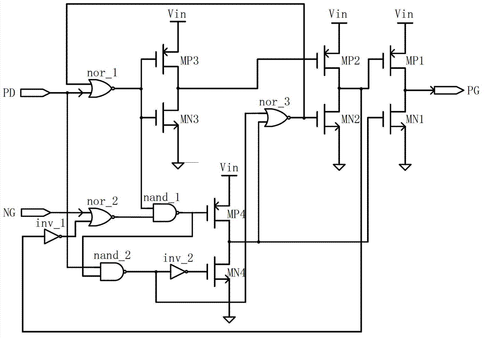 Drive circuit of synchronous rectification DC/DC (Direct Current/Direct Current) convertor