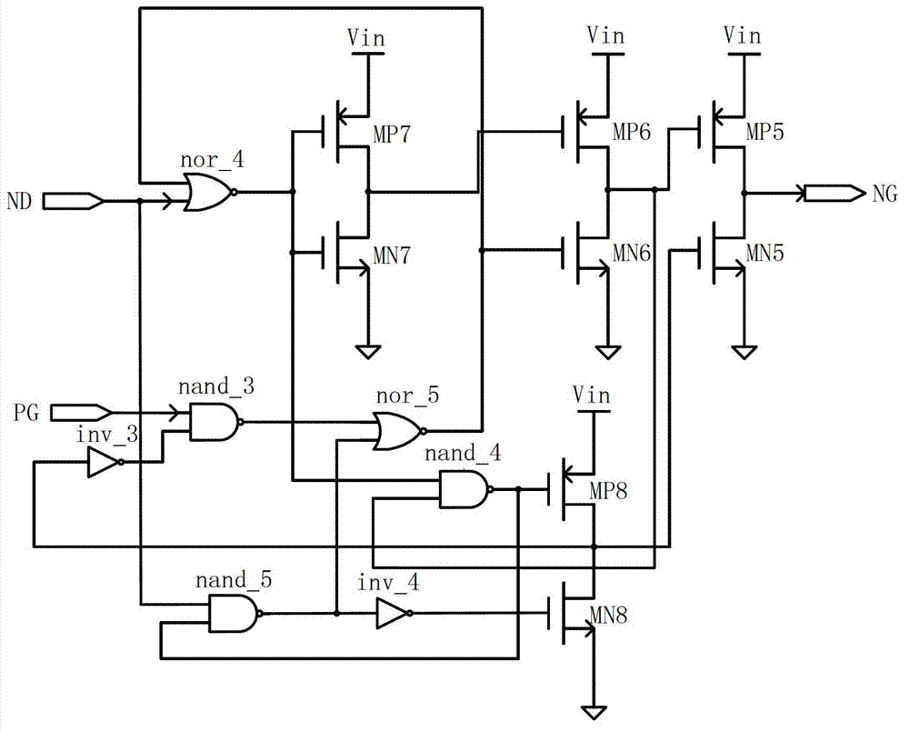 Drive circuit of synchronous rectification DC/DC (Direct Current/Direct Current) convertor