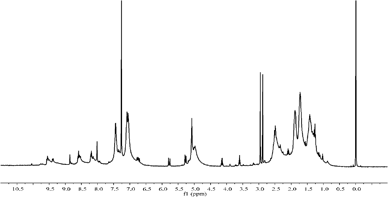 Polymerization fluorescent dye, preparation method and application thereof