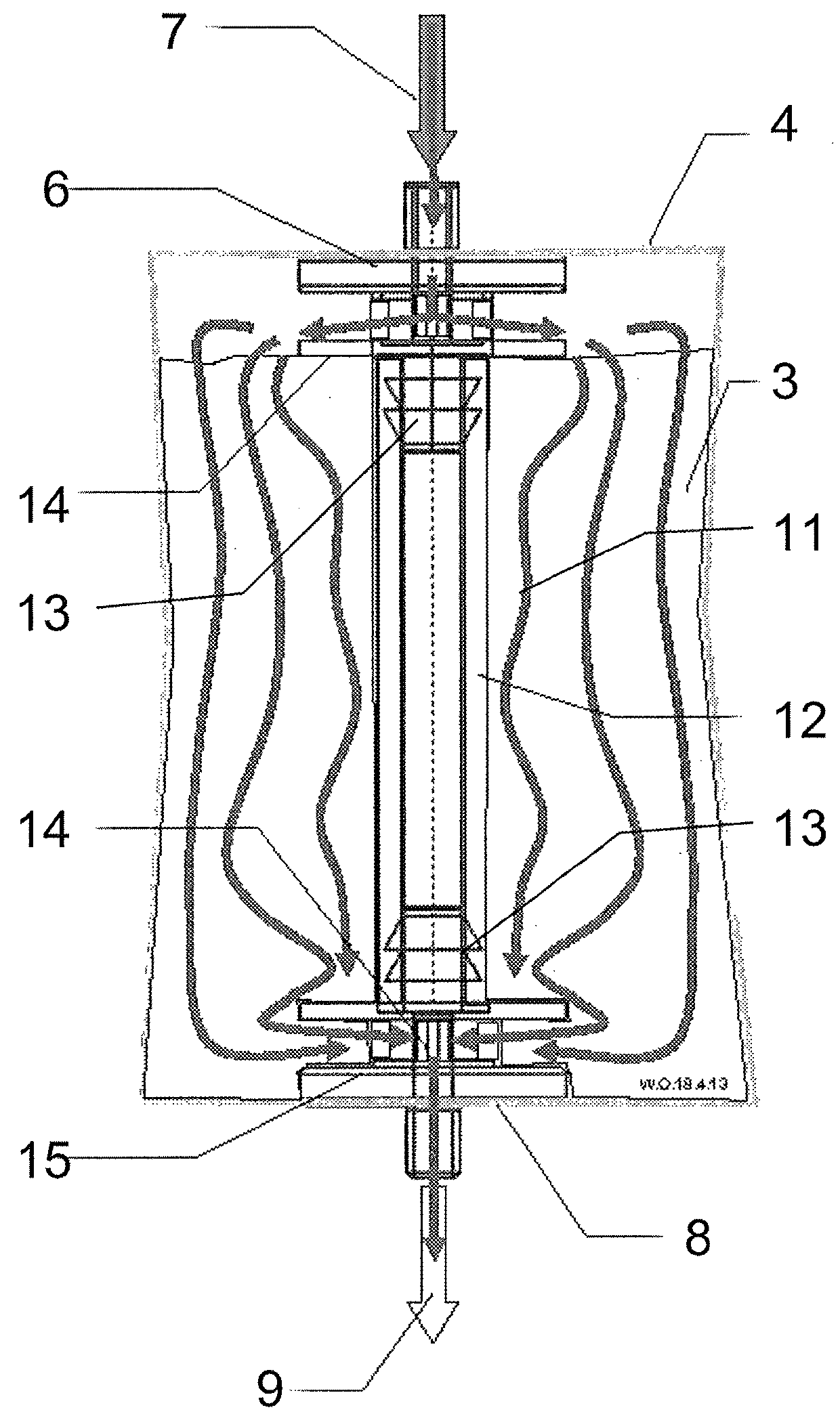 Device for preparing a solution, in particular in or on a dialysis machine