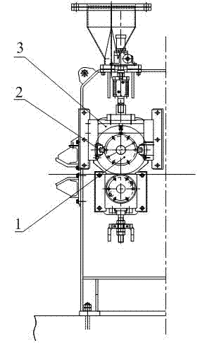 Moving mechanism of brush of dry brushing machine