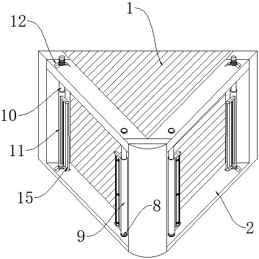 Prism structure with non-uniformly distributed bulge structures