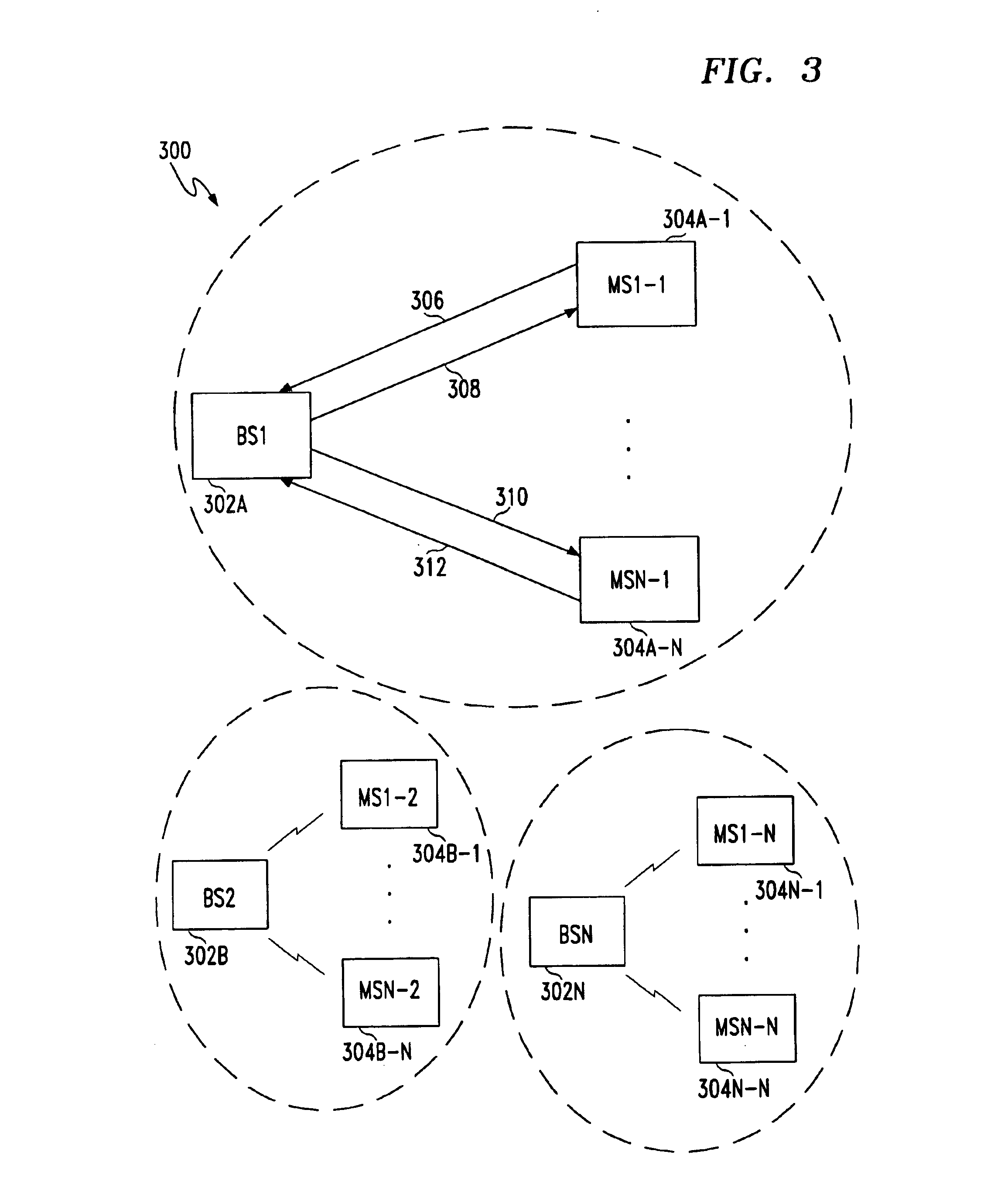 Asymmetric measurement-based dynamic packet assignment system and method for wireless data services