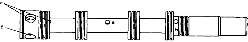 Zero maintaining mechanism of 2D digital servo valve