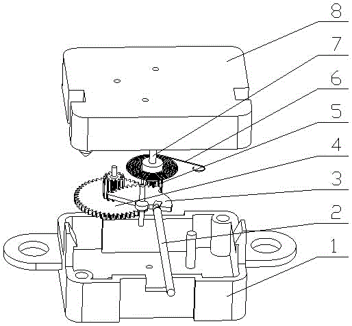 Novel mechanical blood pressure meter movement