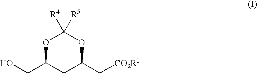 Process for producing optically active 2-[6-(hydroxymethyl)-1,3-dioxan-4-yl]acetic acid derivatives