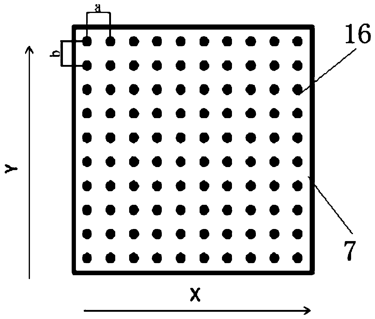 Device and method for debugging orthogonality of positioning motion platform of direct writing lithography exposure equipment