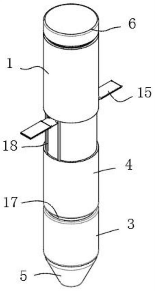 Anti-seismic structure and anti-seismic method for gyro measurement while drilling