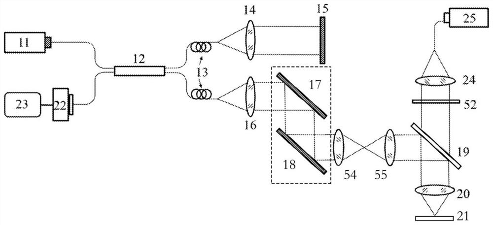 Optical coherence tomography based three-dimensional blood flow imaging method based on feature space