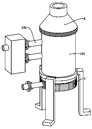 Recycled geothermal well tail water recharging system device