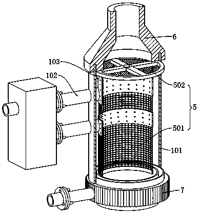 Recycled geothermal well tail water recharging system device