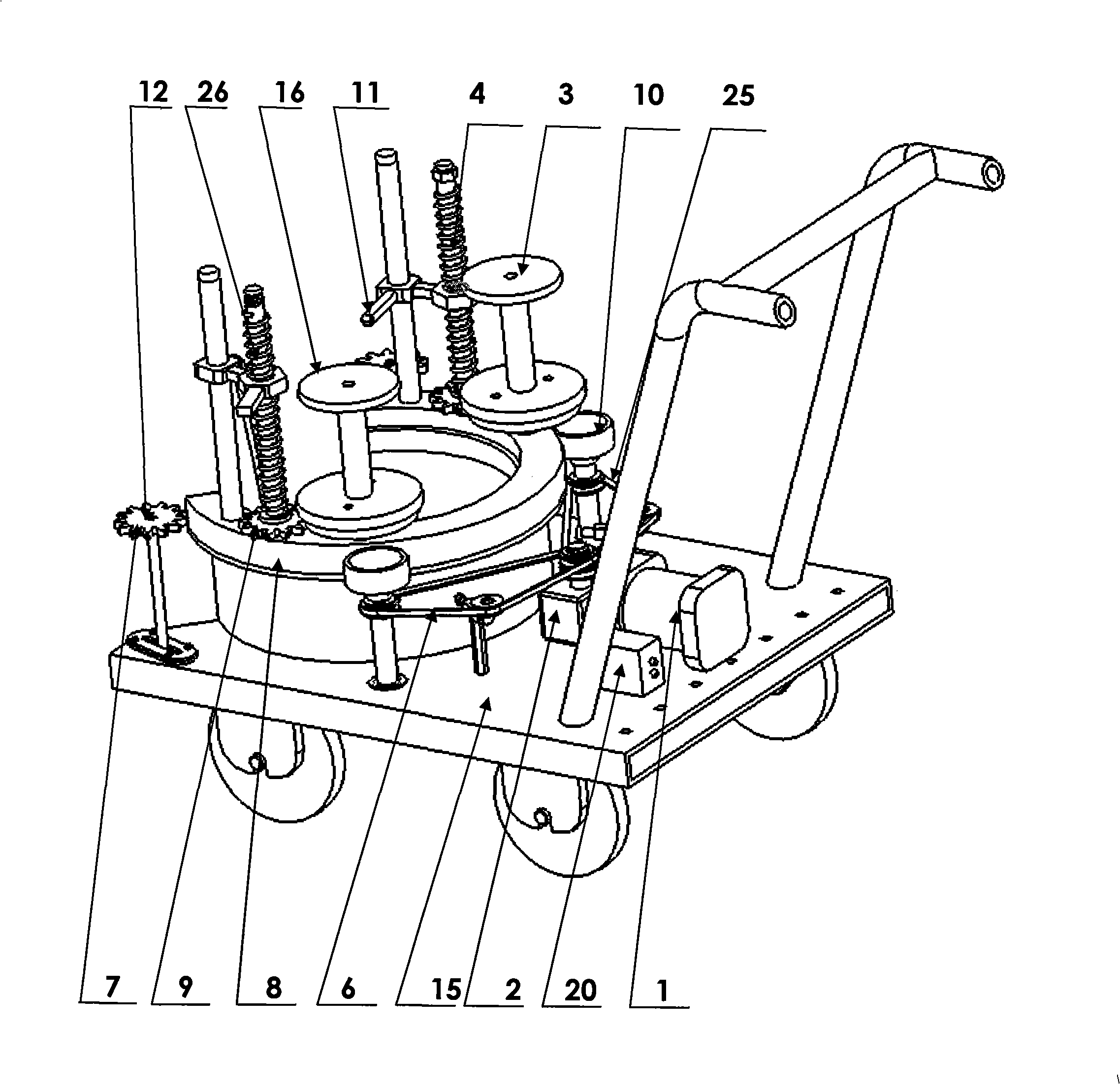 Tree packaging machine