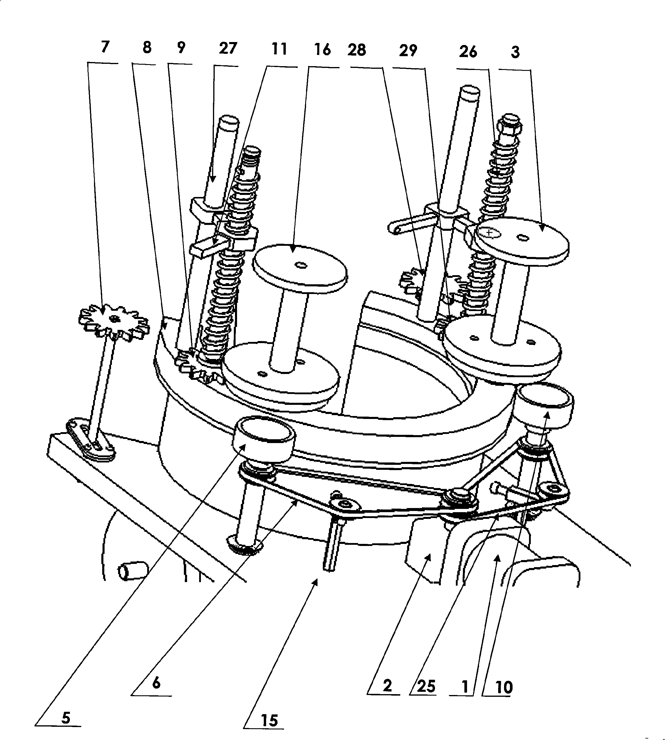 Tree packaging machine