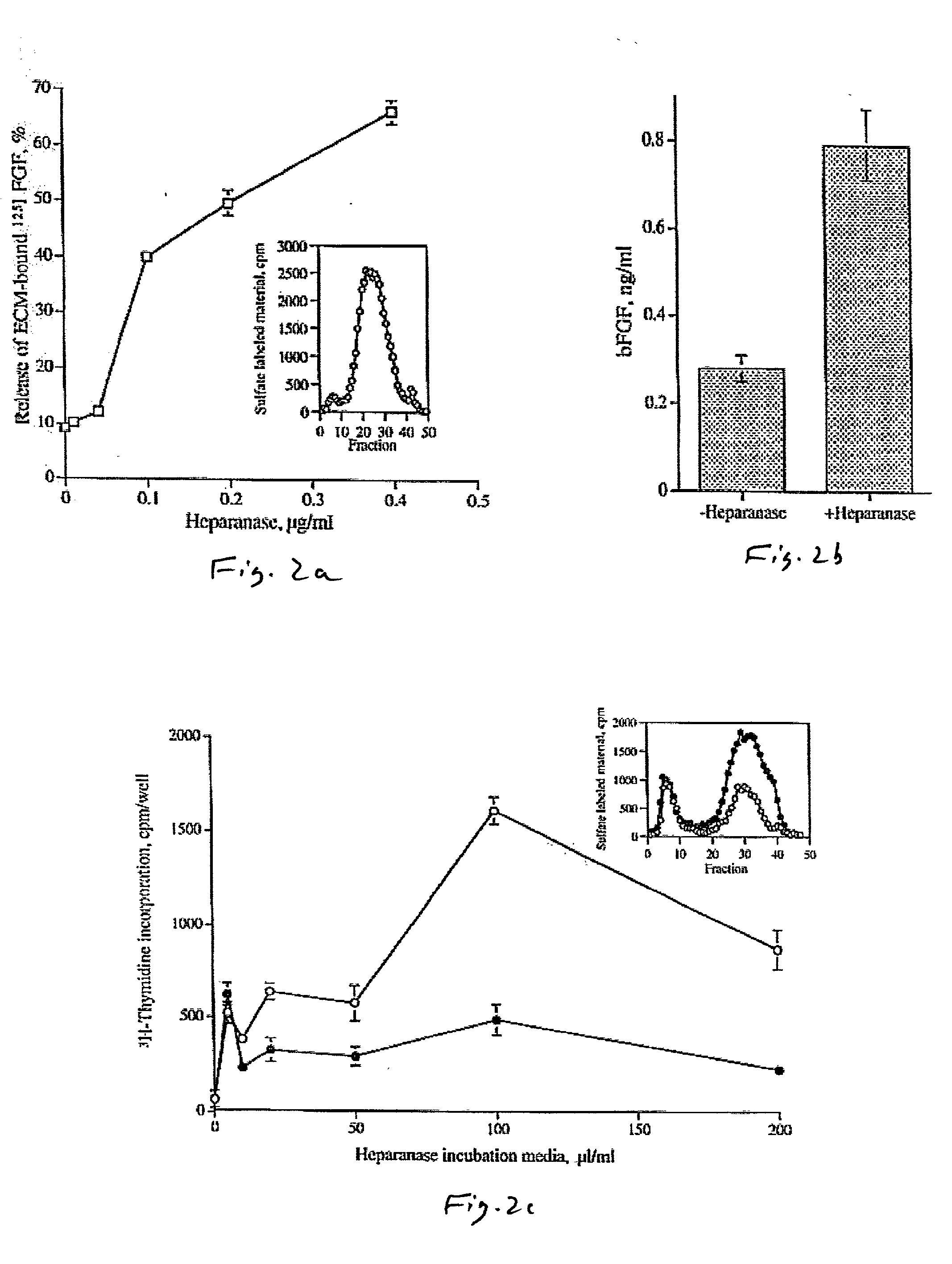 Therapeutic and cosmetic uses of heparanases