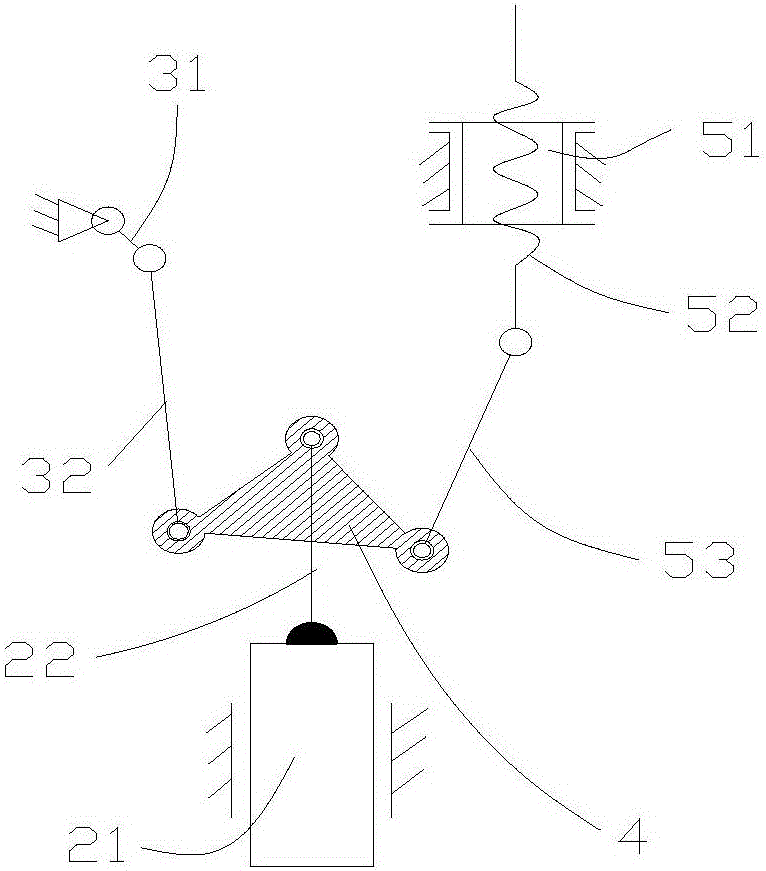 Main drive mechanism of flexible numerical control turret punch press and working method