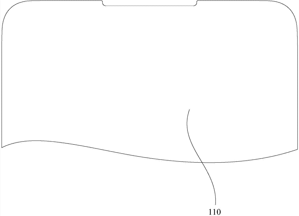 Panel, method for forming concealed light hole of panel and touch screen with panel