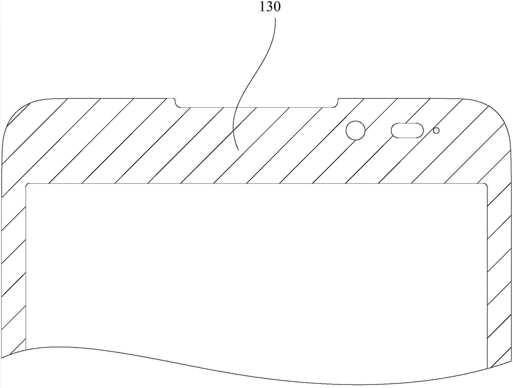 Panel, method for forming concealed light hole of panel and touch screen with panel