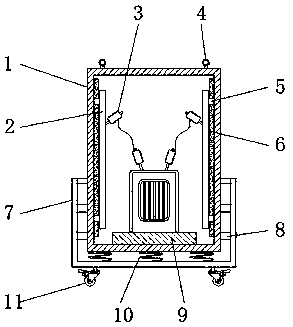 Power grid adaptability testing device