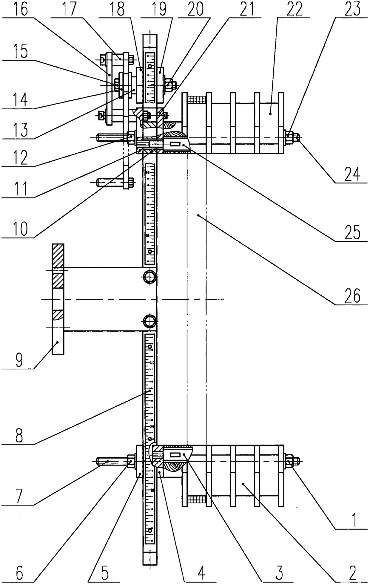 Motor coil winding device based on crank slider mechanism principle