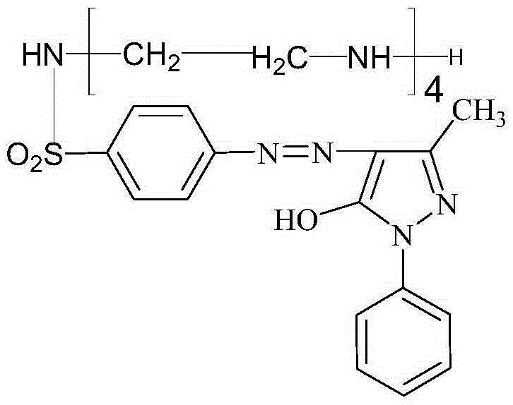 Dyeing method for calcium alginate fibers