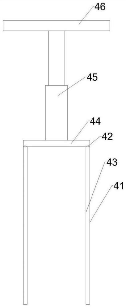 Fruit tree root system soil sampling device