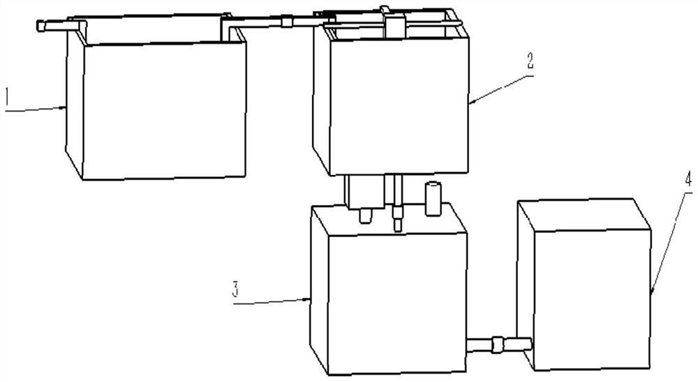 Epoxy resin production wastewater recovery device